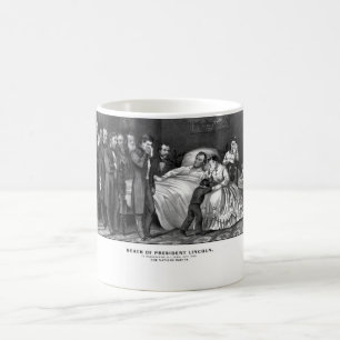 Död av presidenten Lincoln Kaffemugg