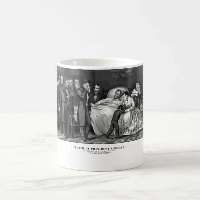Död av presidenten Lincoln Kaffemugg (Center)