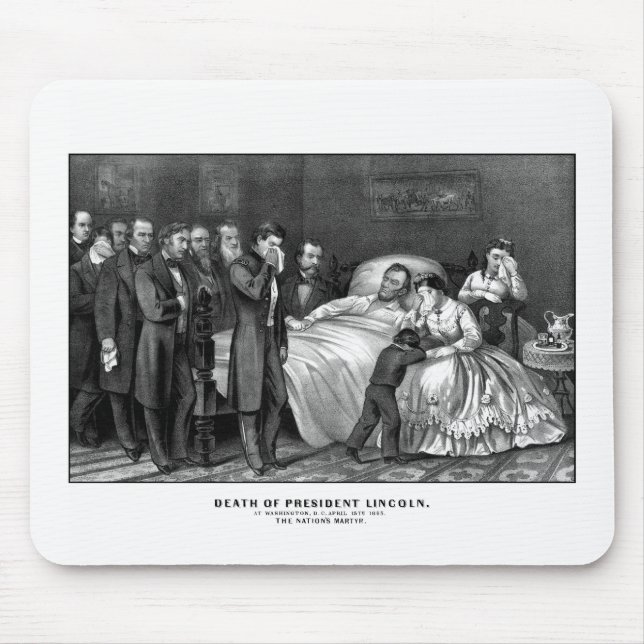 Död av presidenten Lincoln Musmatta (Framsidan)