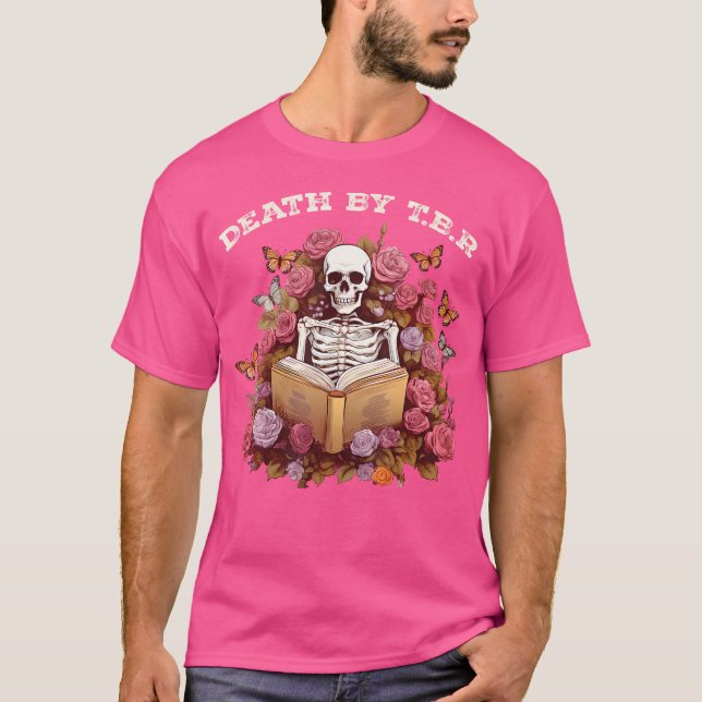 Död av T.B.R. för läsning av Skeleton T Shirt (Framsida)