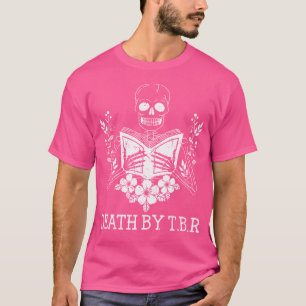 Död av T.B.R. Mörk Romantik Skeleton SMut Reader T Shirt