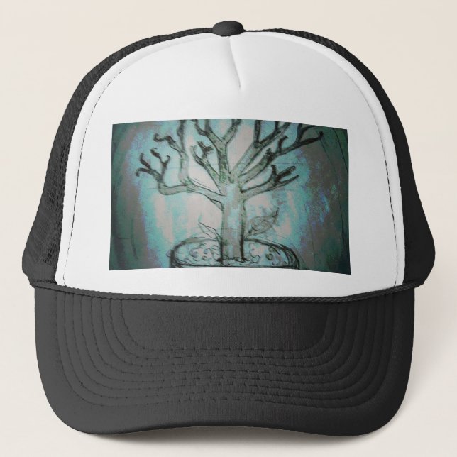 död bonsai träd keps (Framsida)