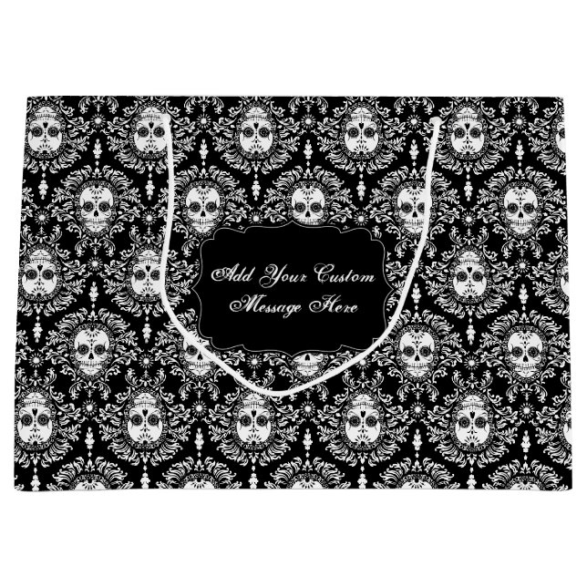 Död damast - den beställnings- sockerskallegåvan (Framsidan)