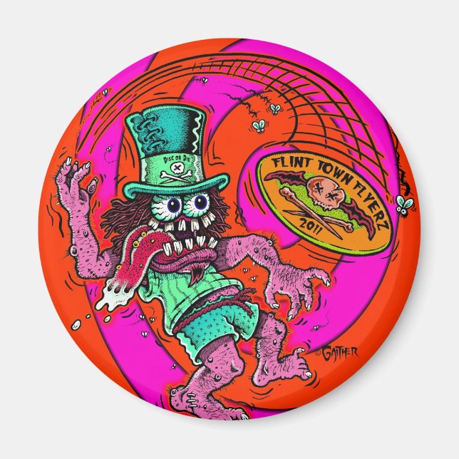 DOD - Disk Golf Magnet (Framsidan)