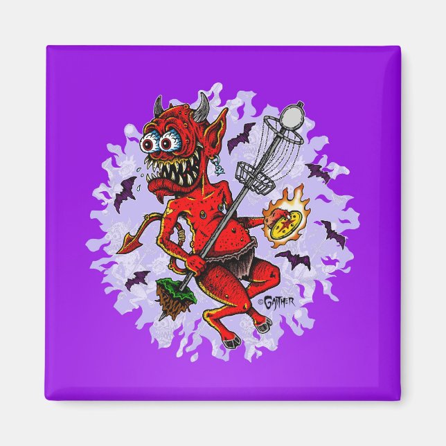 DOD - Disk Golf Magnet (Framsidan)