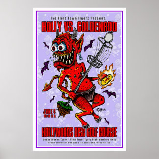 DOD - Disk Golf Poster