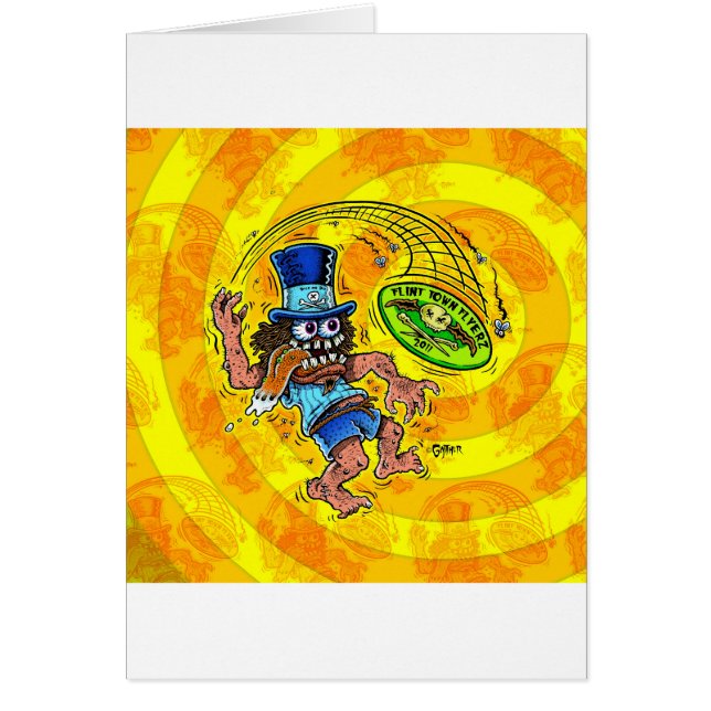 DOD - DiskettGolf Hälsningskort (Framsidan)