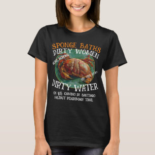 DOD DOJ svampbad CAMINO SANTIAGO PILGRIMSVANDRING T Shirt