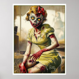 Död, drömsk och farligt förförisk: Betty Poster