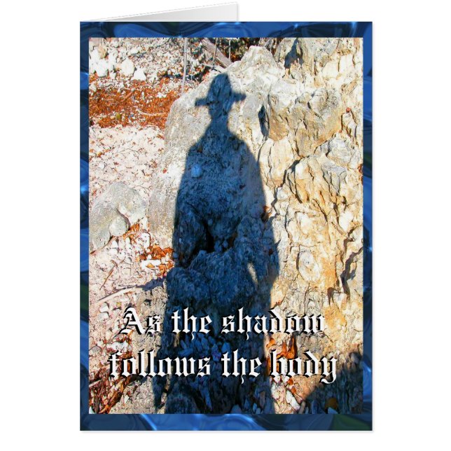 Död efter Sin Anpassade-kort Hälsningskort (Framsidan)