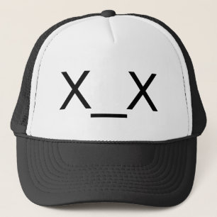 död Emoticonhatt för x_x Keps