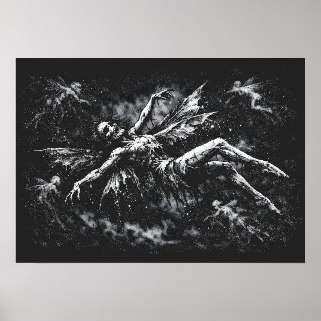 Död fe av BurnsInHell Poster (Framsidan)