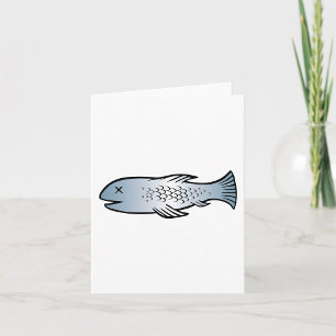 Död fisk kort