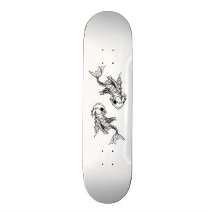 Död fisk mini skateboard bräda 18,5 cm