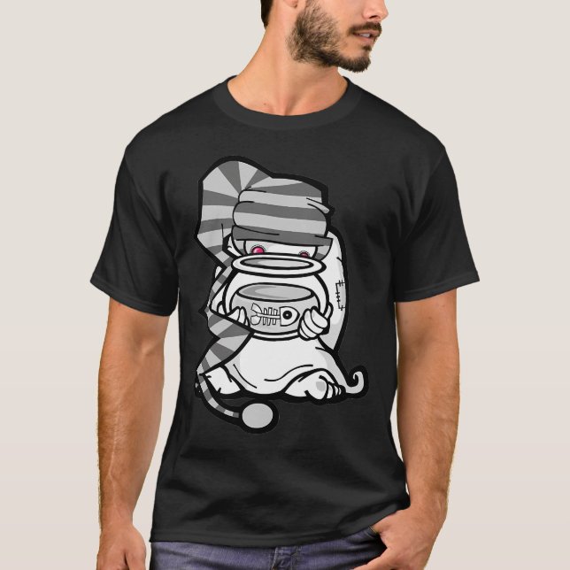 Död Fisk Ofrande T Shirt (Framsida)