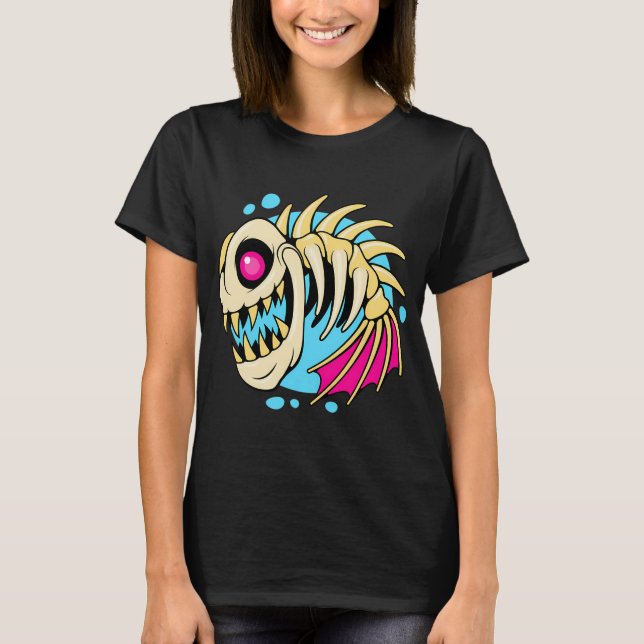 Död fisk t shirt (Framsida)