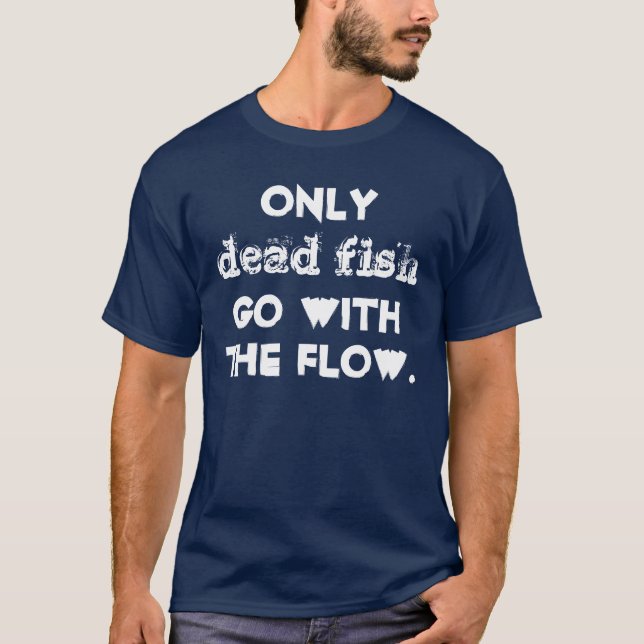 Död fisk t-shirt (Framsida)
