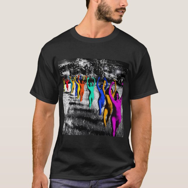 Död för en partyflicka t shirt (Framsida)