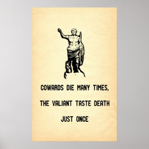 Död för smak för Caesar citationstecken tapper Poster