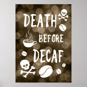 Död före deaf bokeh poster