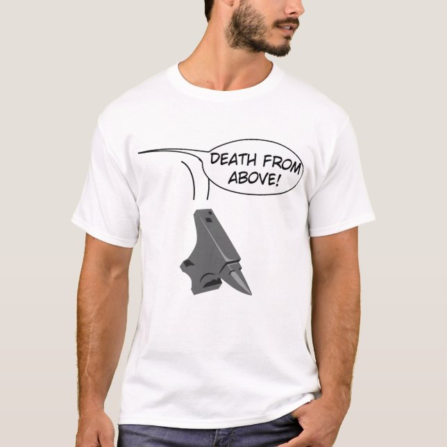 Död från över! t-shirt (Framsida)