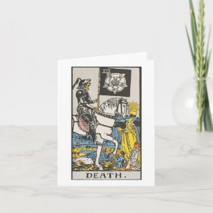 Död från Rider Waite Smith tarot Kort
