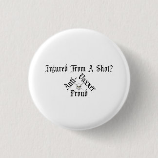 Död från vacciner LOUD Small Button Knapp