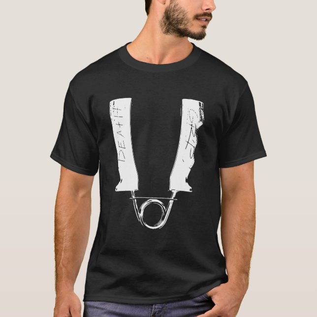 Död Grip Hoodie T Shirt (Framsida)