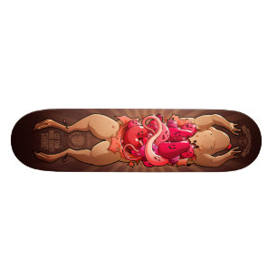 Död groda skateboard bräda 19,5 cm