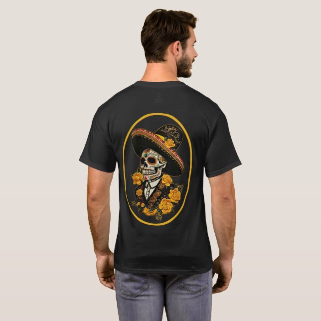 DoD Gul Ros T Shirt (Hel baksida)