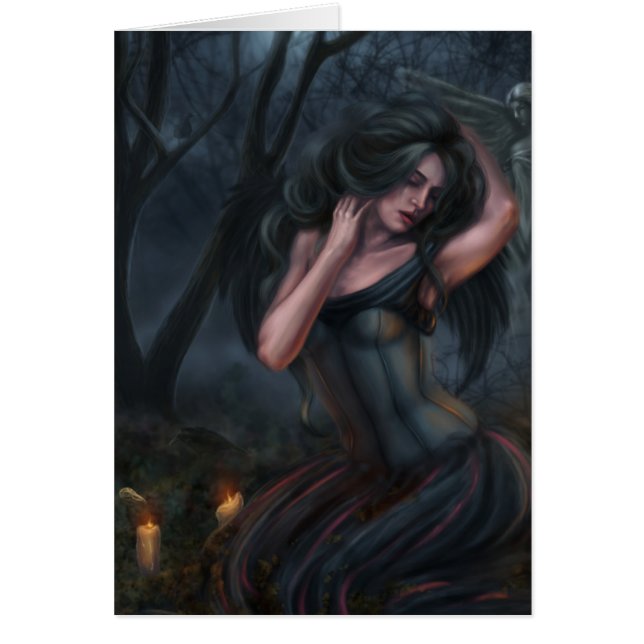 Död Hälsningskort (Framsidan)