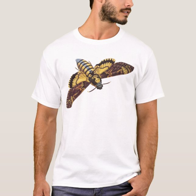 Död Head hökmal Tee Shirt (Framsida)