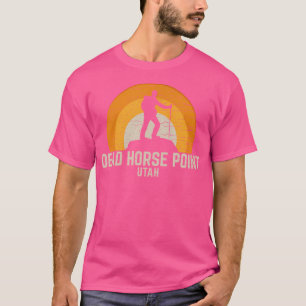 Död horse Point Utah Vintage Hiking T Shirt