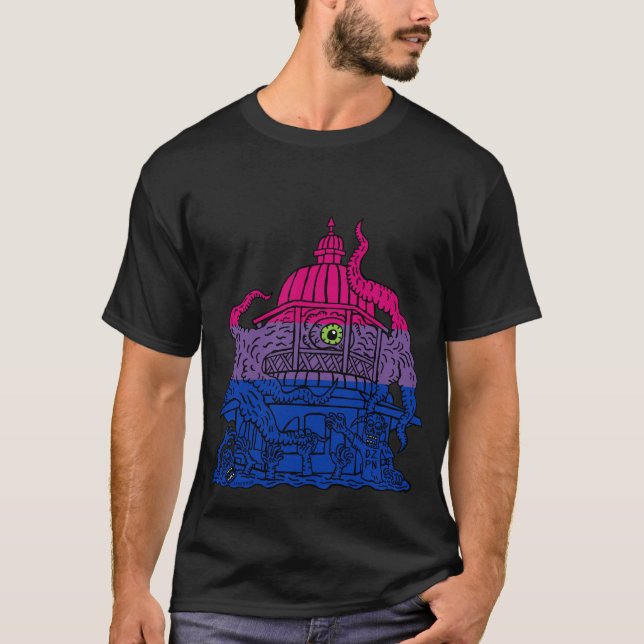 Död i Decatur Bi-pridet T Shirt (Framsida)