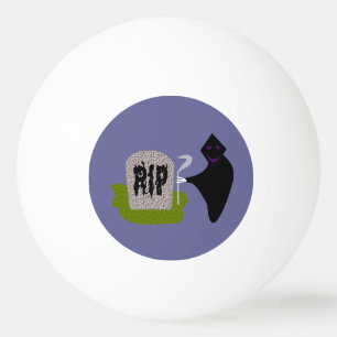Död i kyrkogården Halloween Ping Pong Boll