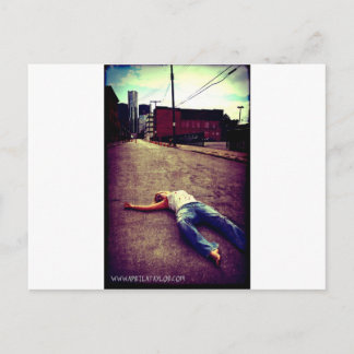 Död i staden av April A Taylor Vykort