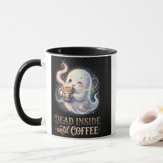 Död Inuti Innan Kaffe Söt Spökmugg Mugg