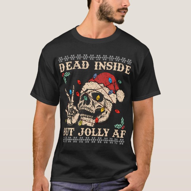 Död inuti men jolly af t shirt (Framsida)