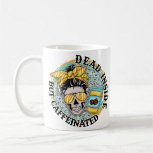 Död Inuti Men Kaffeinerad Kaffemugg