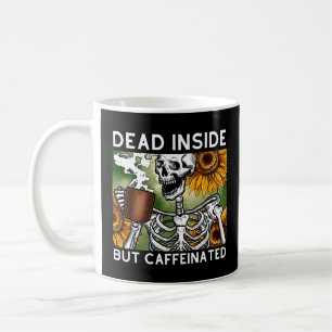 Död inuti men koffeinfri kaffemugg