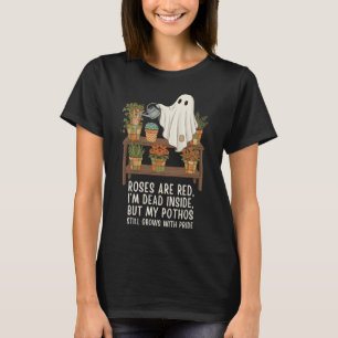 Död Inuti - Rolig Ghost Plant Älskare T Shirt