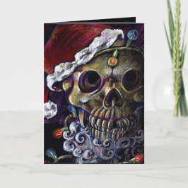 Död jul helgkort