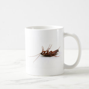 Död kackerlacka kaffemugg