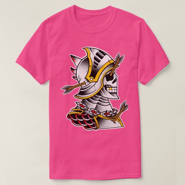 Död Knight T Shirt (Design framsida)