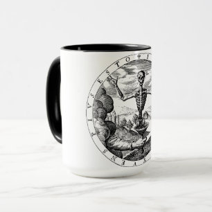 Död kommer till den Salem kaffemuggen Mugg
