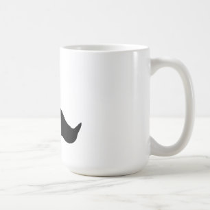 Död kråka kaffemugg