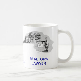 Död Lawyer™ fastighetsmäklare mugg för kaffe för