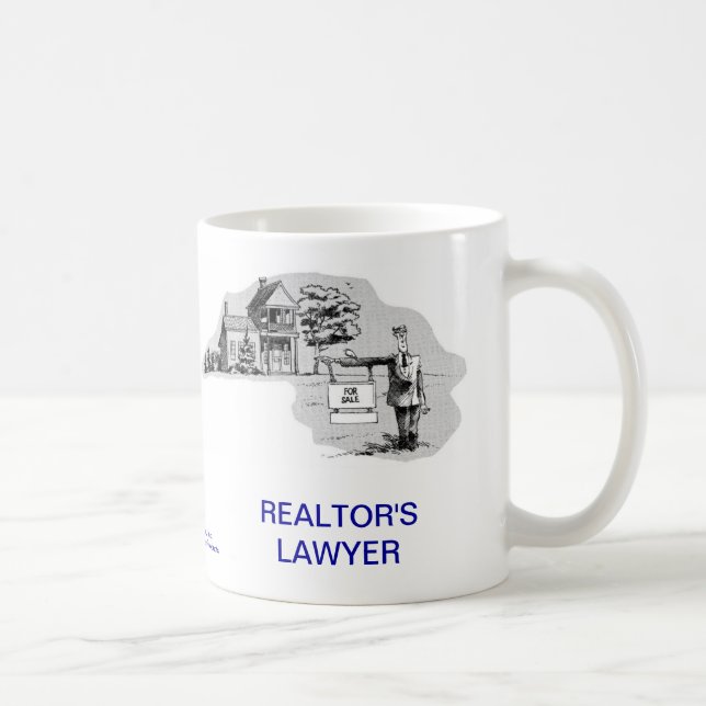 Död Lawyer™ fastighetsmäklare mugg för kaffe för (Höger)