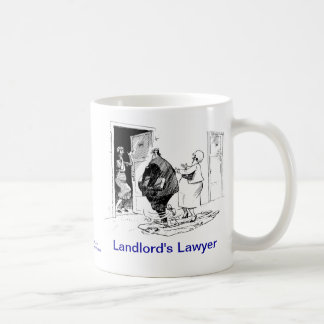 Död Lawyer™ hyresvärd mugg för kaffe för advokat