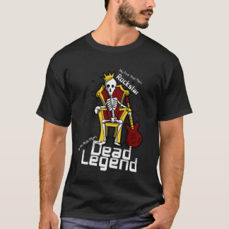 Död legend: 10 år planerar tee shirt